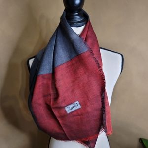 Yves Saint Laurent Vintage Scarf red,grey and so comfy